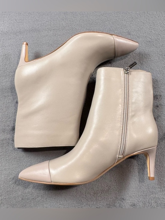 Calvin Klein Shoes - Calvin Klein Gentley Leather Cap Toe Ankle Boots- NWOT